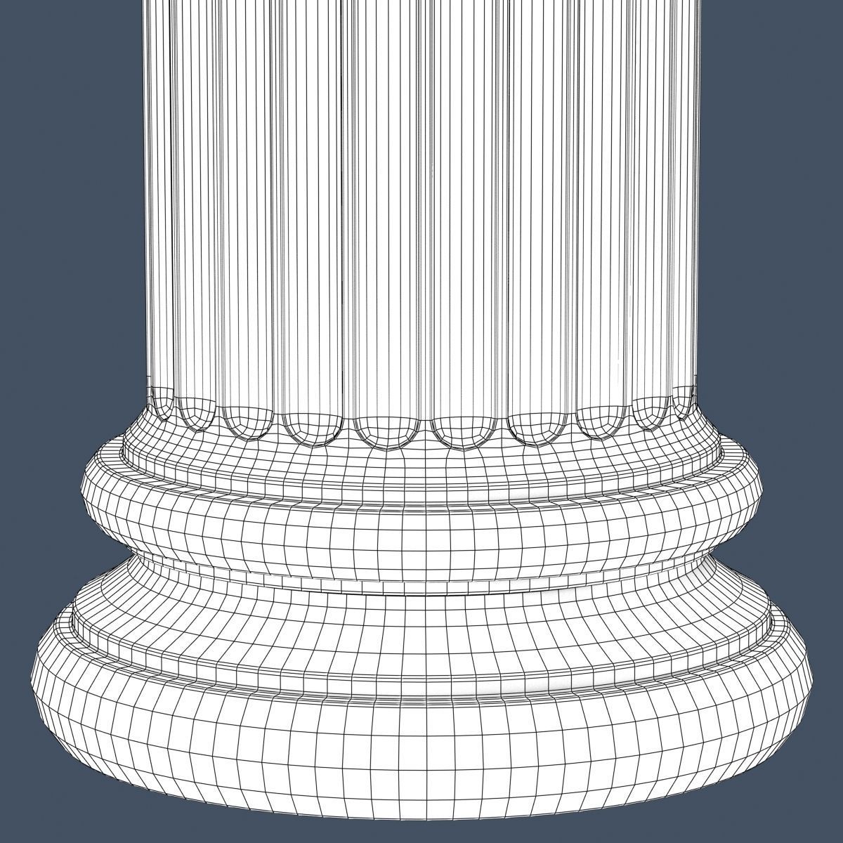 Corinthian Column 3D model_10
