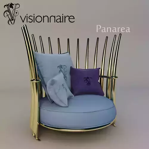 Visionnaire Panarea armchair 3D model