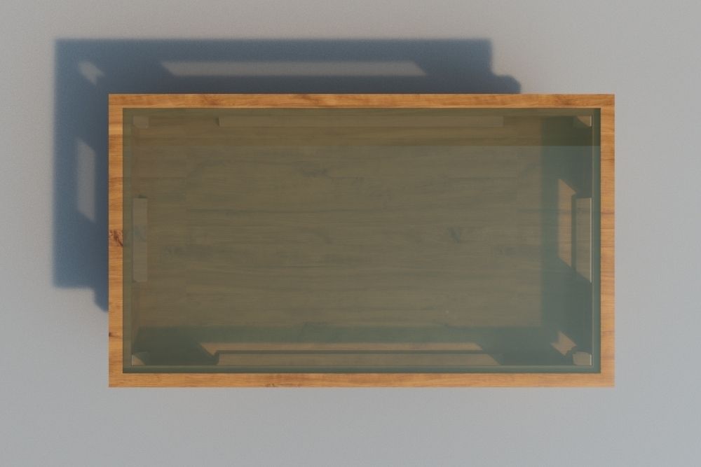 Elegant Coffee Table 3D model_3