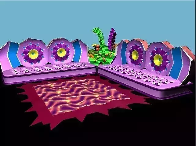 Sofa - Salon 3D model