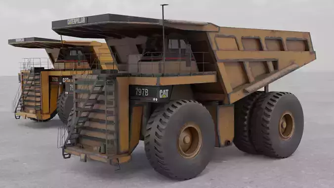 Mining Truck - Cat 797B 