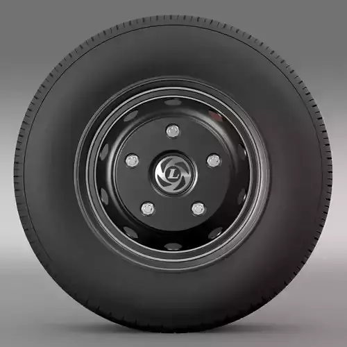Ashok Leyland wheel 3D model