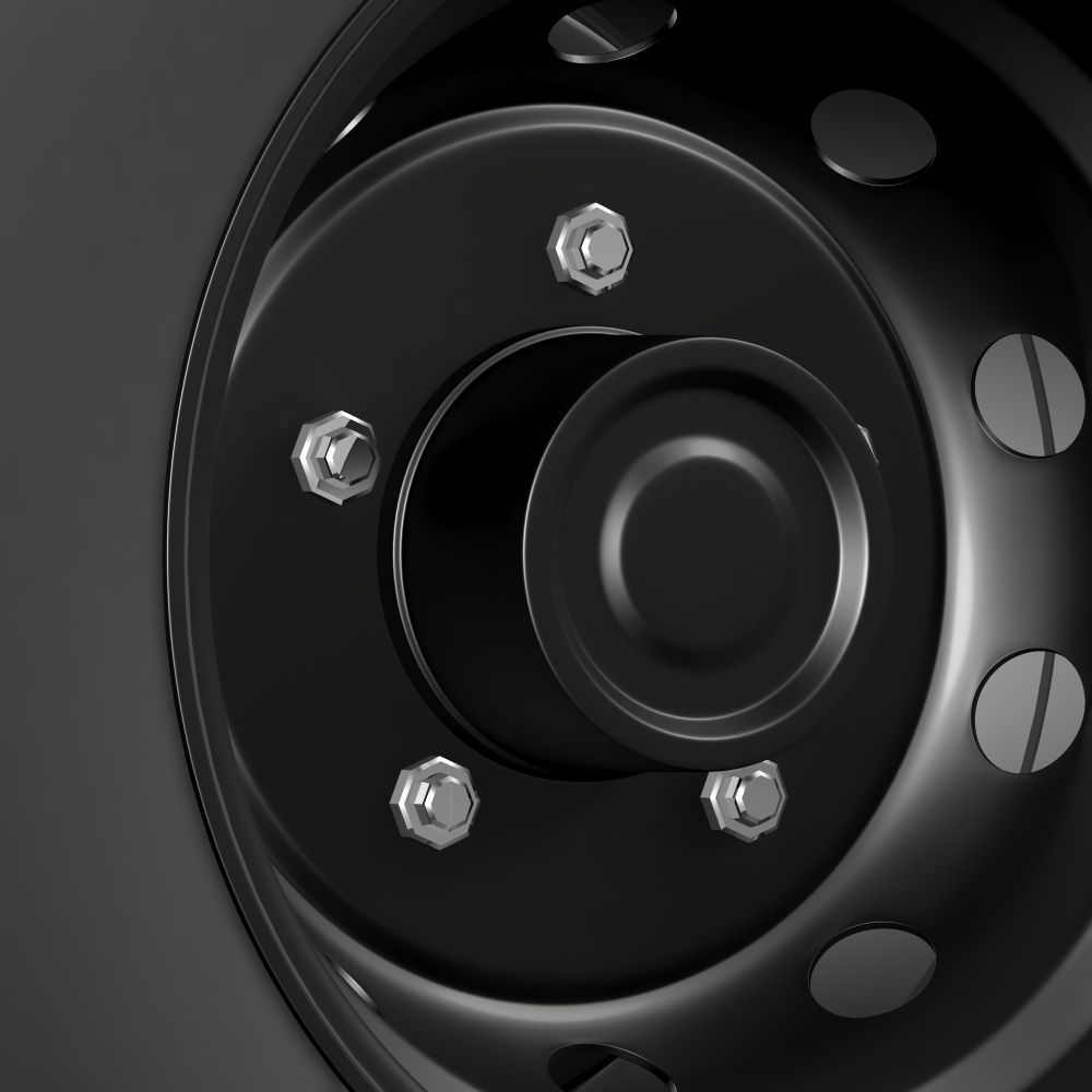 Ashok Leyland wheel2 3D model_2