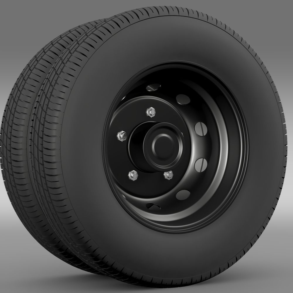 Ashok Leyland wheel2 3D model_3
