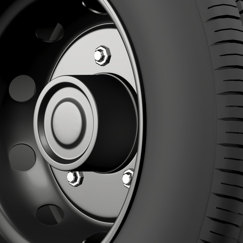 Ashok Leyland wheel2 3D model_4