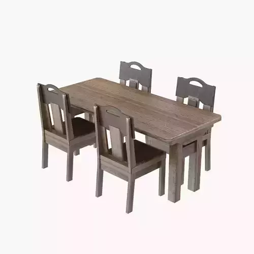 table restoration 3D model