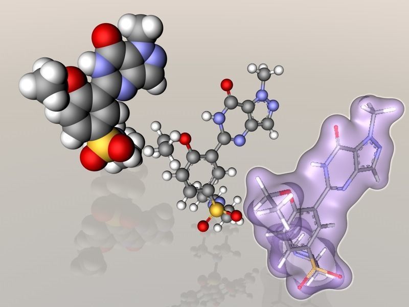 Viagra molecule 3D model_9