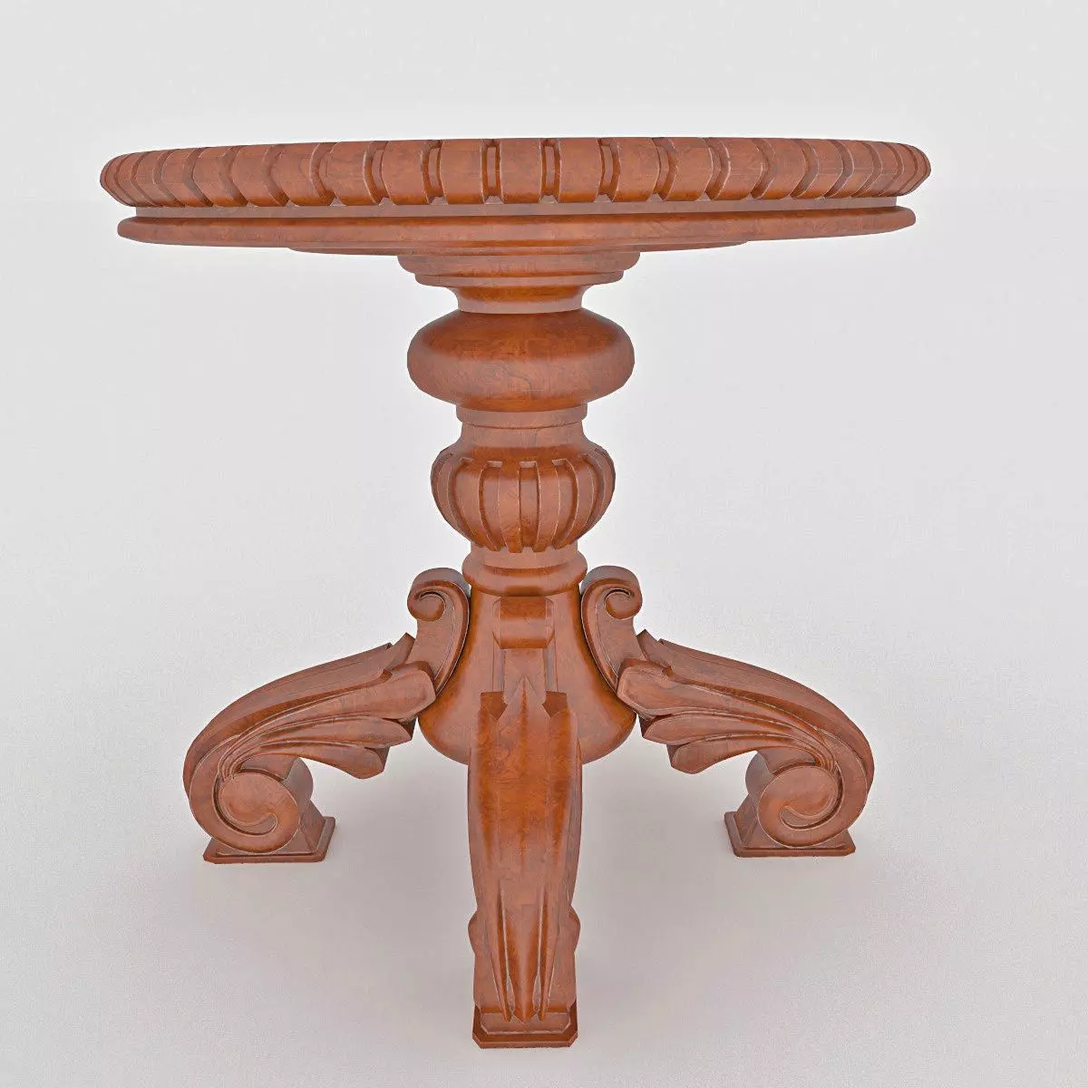 High coffee table Free 3D model_0