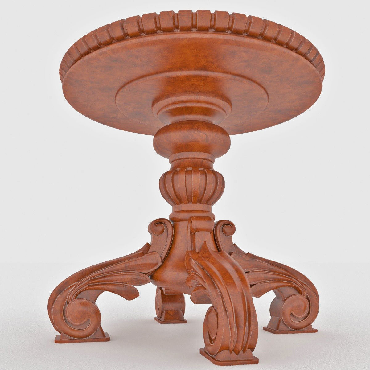 High coffee table Free 3D model_2