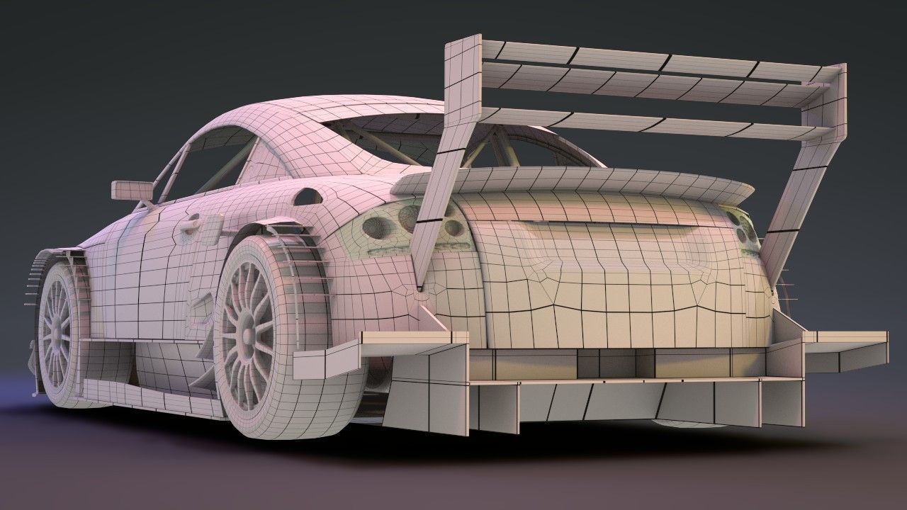 Audi TT-R DTM 2003 - Hasseroeder 3D model_13