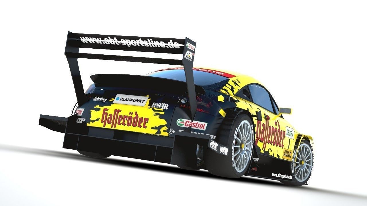 Audi TT-R DTM 2003 - Hasseroeder 3D model_6