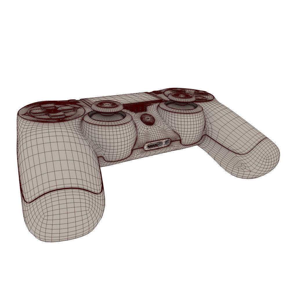 PS4 Controller - SONY Entertainment 3D model_7