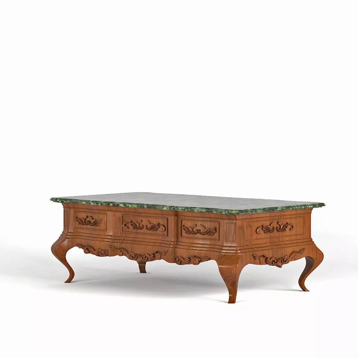 Coffee table in classic style Free 3D model_0