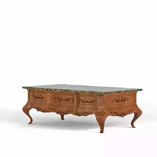 Coffee table in classic style Free 3D model