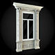 Window ornate 3D model_1