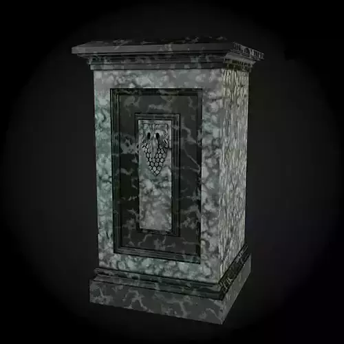 Pedestals marble box