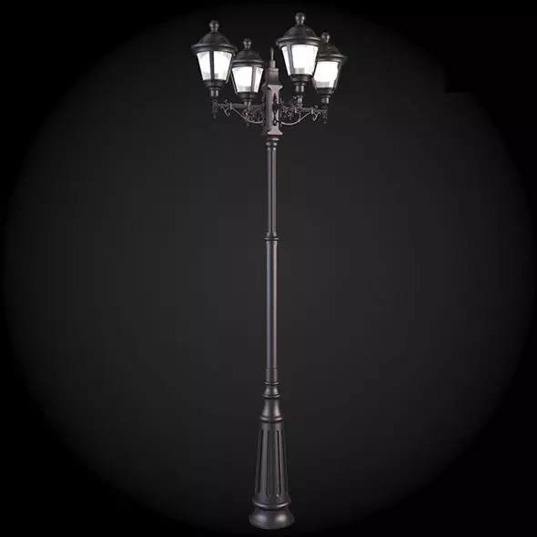 Street Light 3D model_0