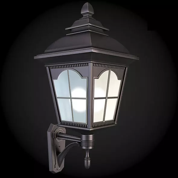 Street Light 3D model_0