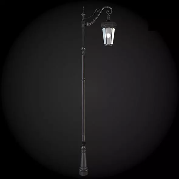 Street Light 3D model_0