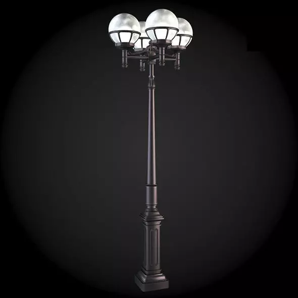 Street Light 3D model_0