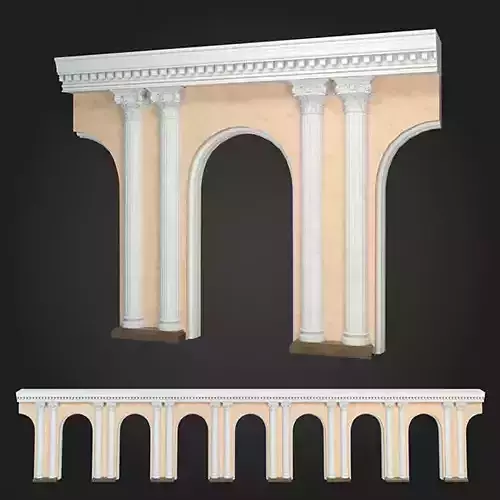 Arcade roman arches - roman arches