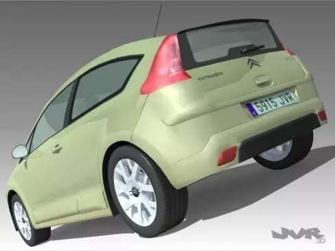 Citroen C4 3D model