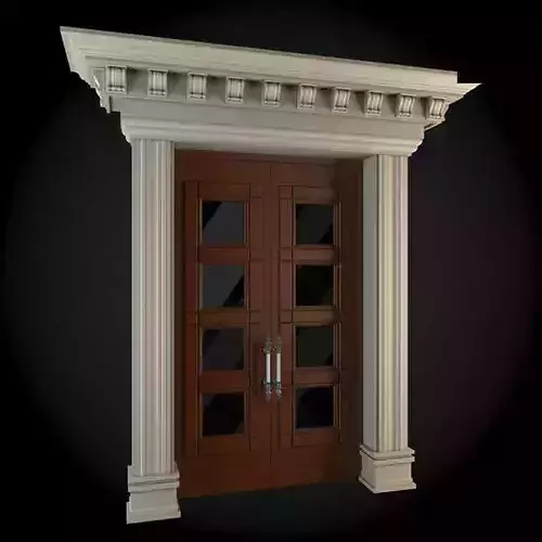Door wooden