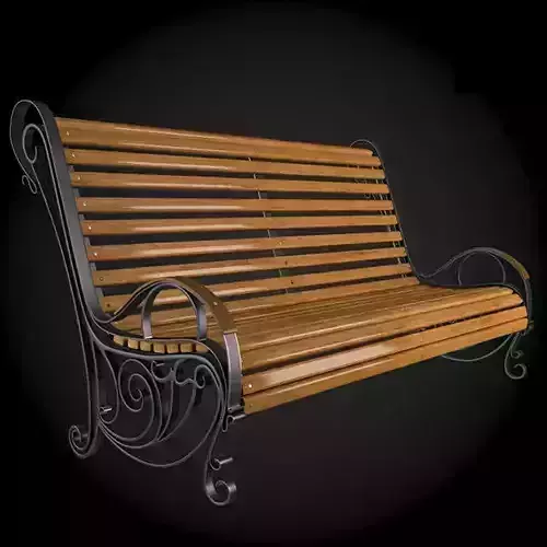 Bench wooden