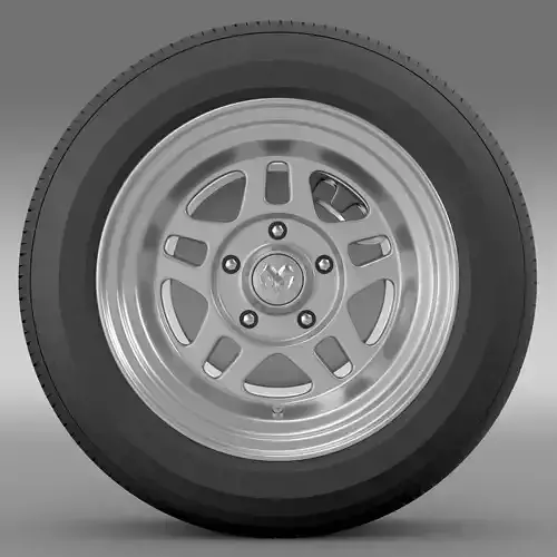 Dodge Challenger Mopar wheel