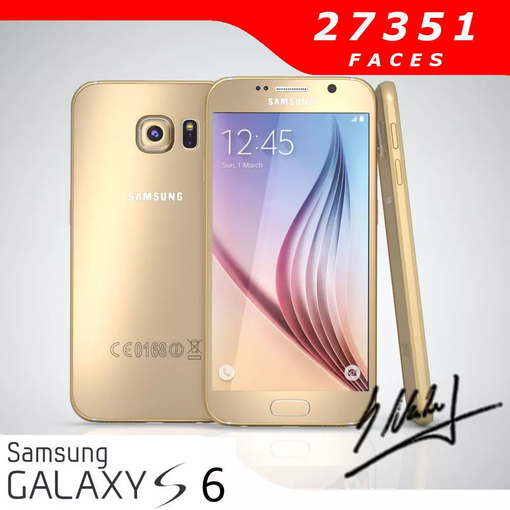 Samsung Galaxy S6 G920 3D model