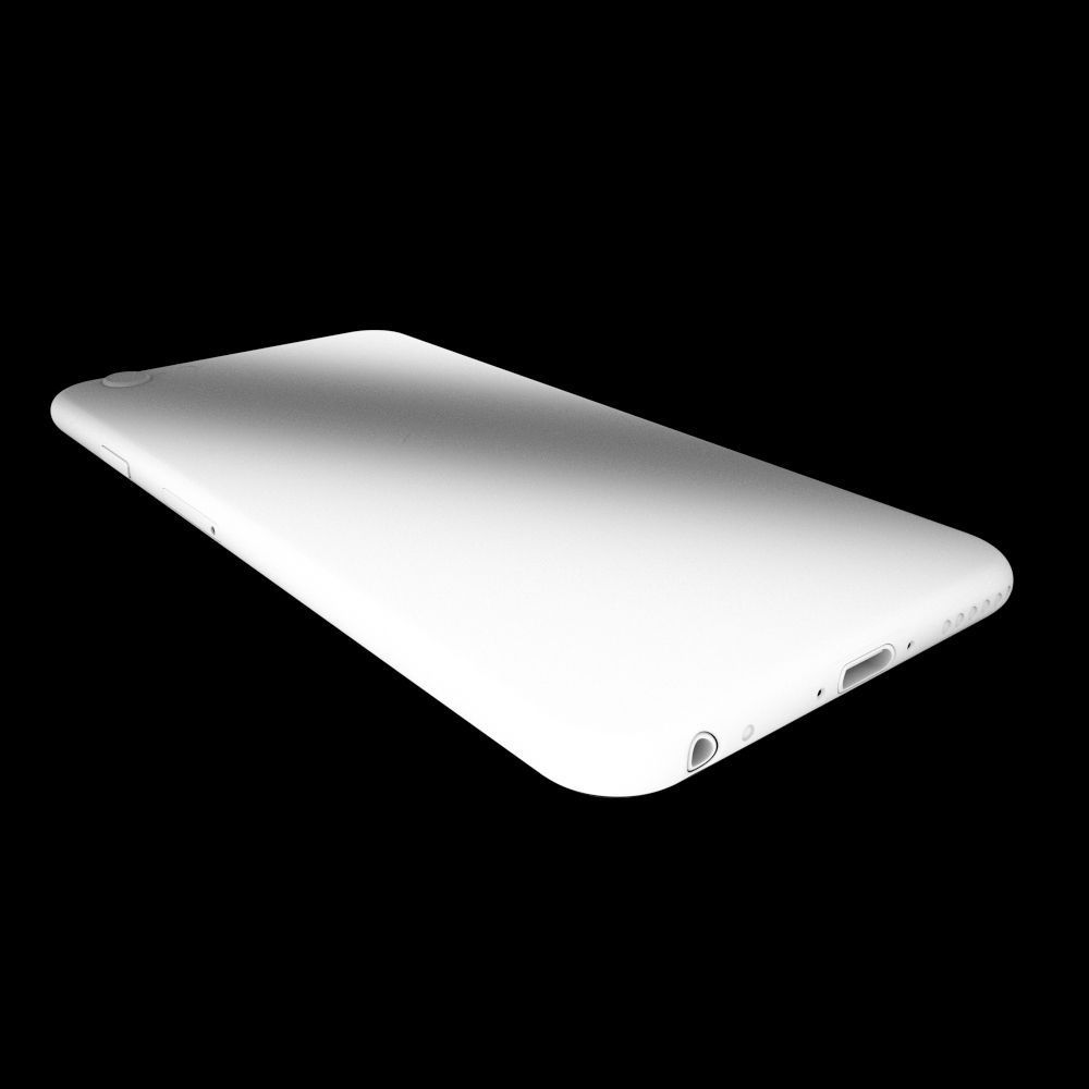 Apple iPhone 6 XL Smartphone Low-poly 3D model_10