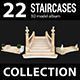 Staircases Collection list of surfboards 3D model_1
