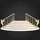 Staircase marble 3D model_1