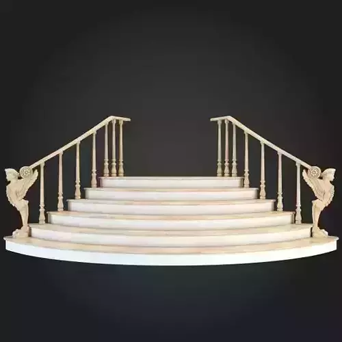 Staircase marble
