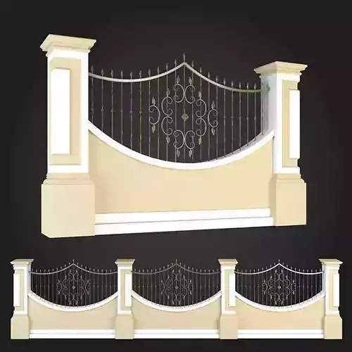 Fence wrought iron fences and gates