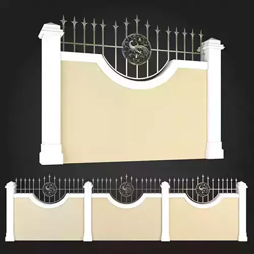 Fence three different fences