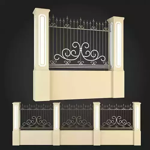 Fence wrought iron fences