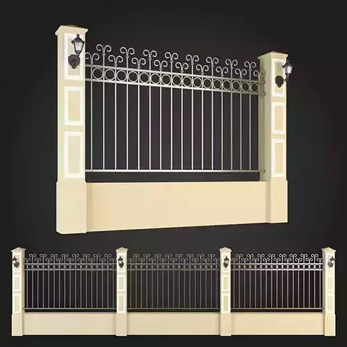 Fence wrought iron fences