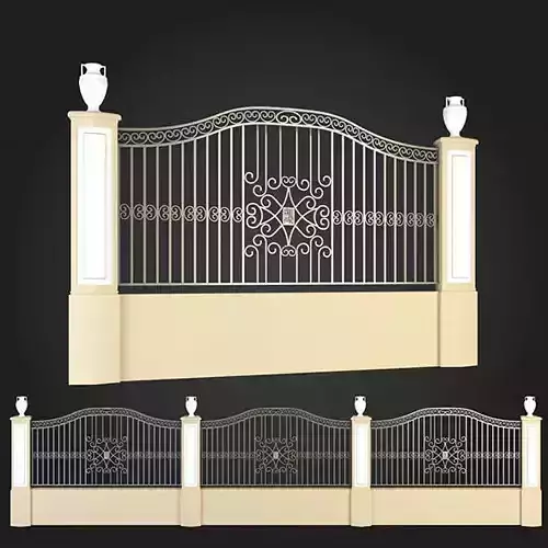 Fence wrought iron fences