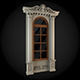 Window ornate 3D model_1