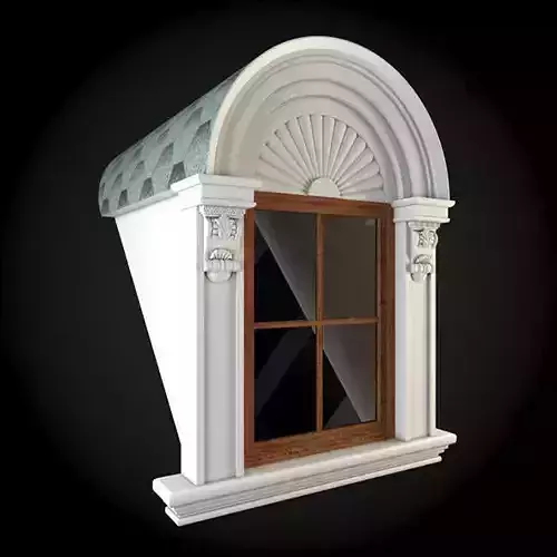 Window with arched top