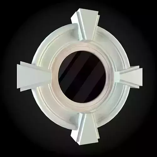 Window circular frame