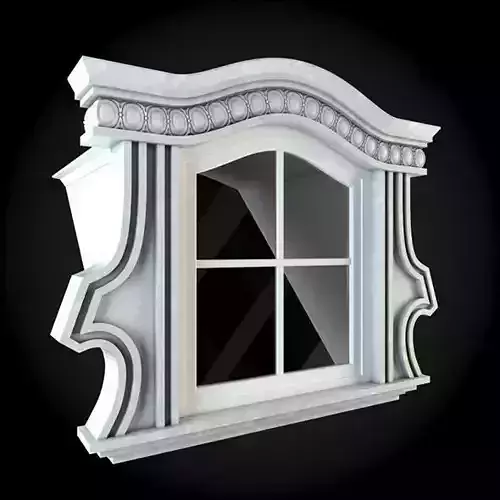 Window with ornate details
