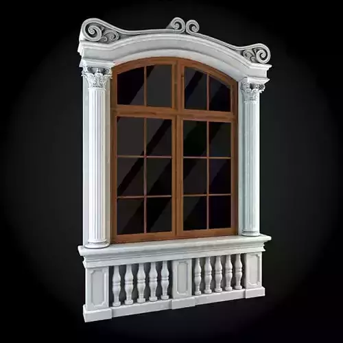 Window in old building