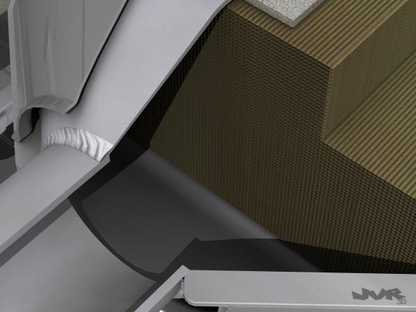 Car Exhaust Catalytic Converter 3D model_9