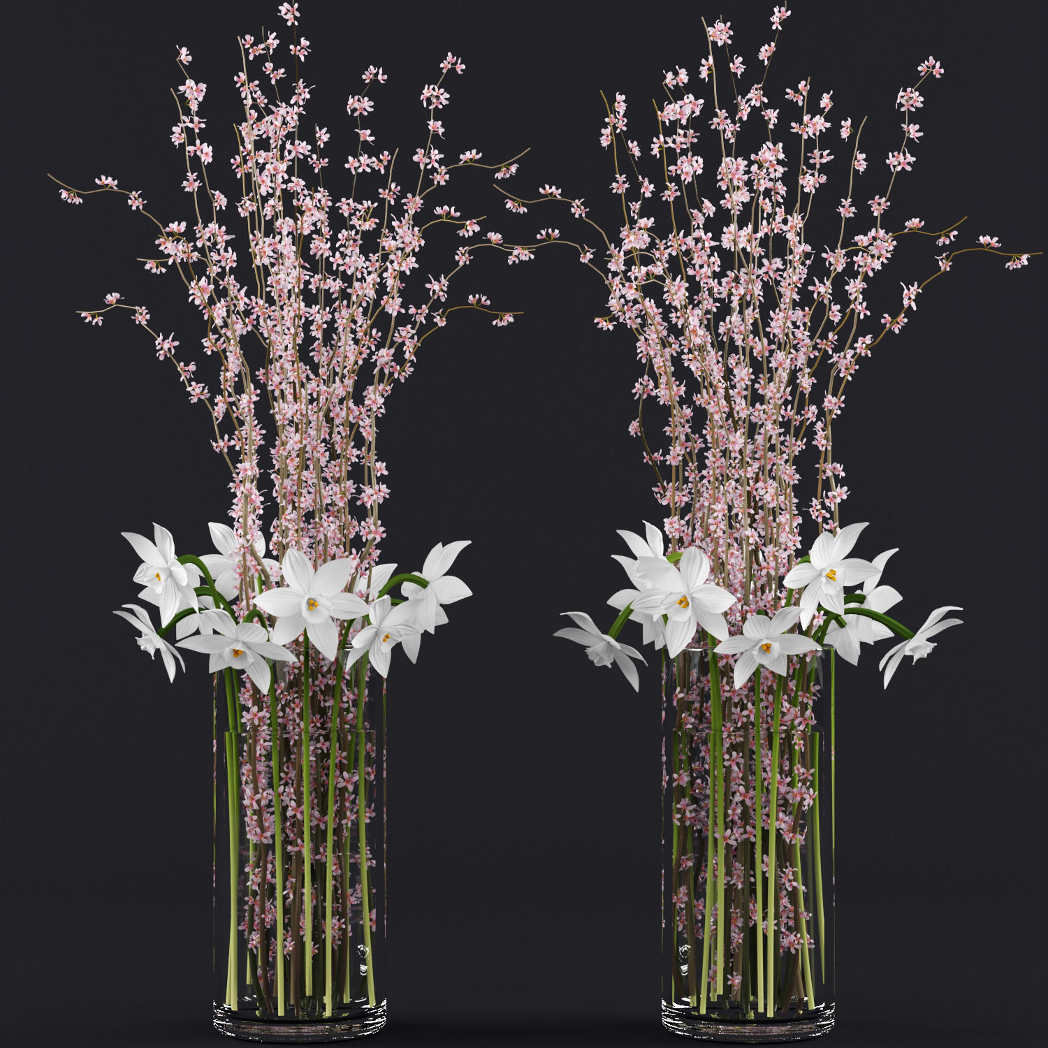 The Spring Bouquet 3D model_6