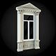 Window ornate 3D model_1