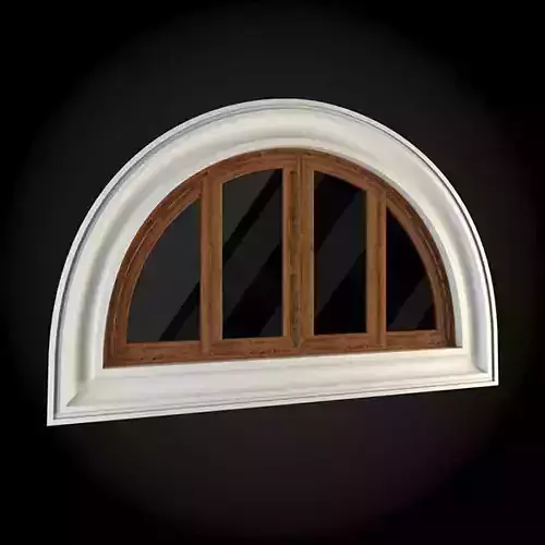 Window arched 3D model