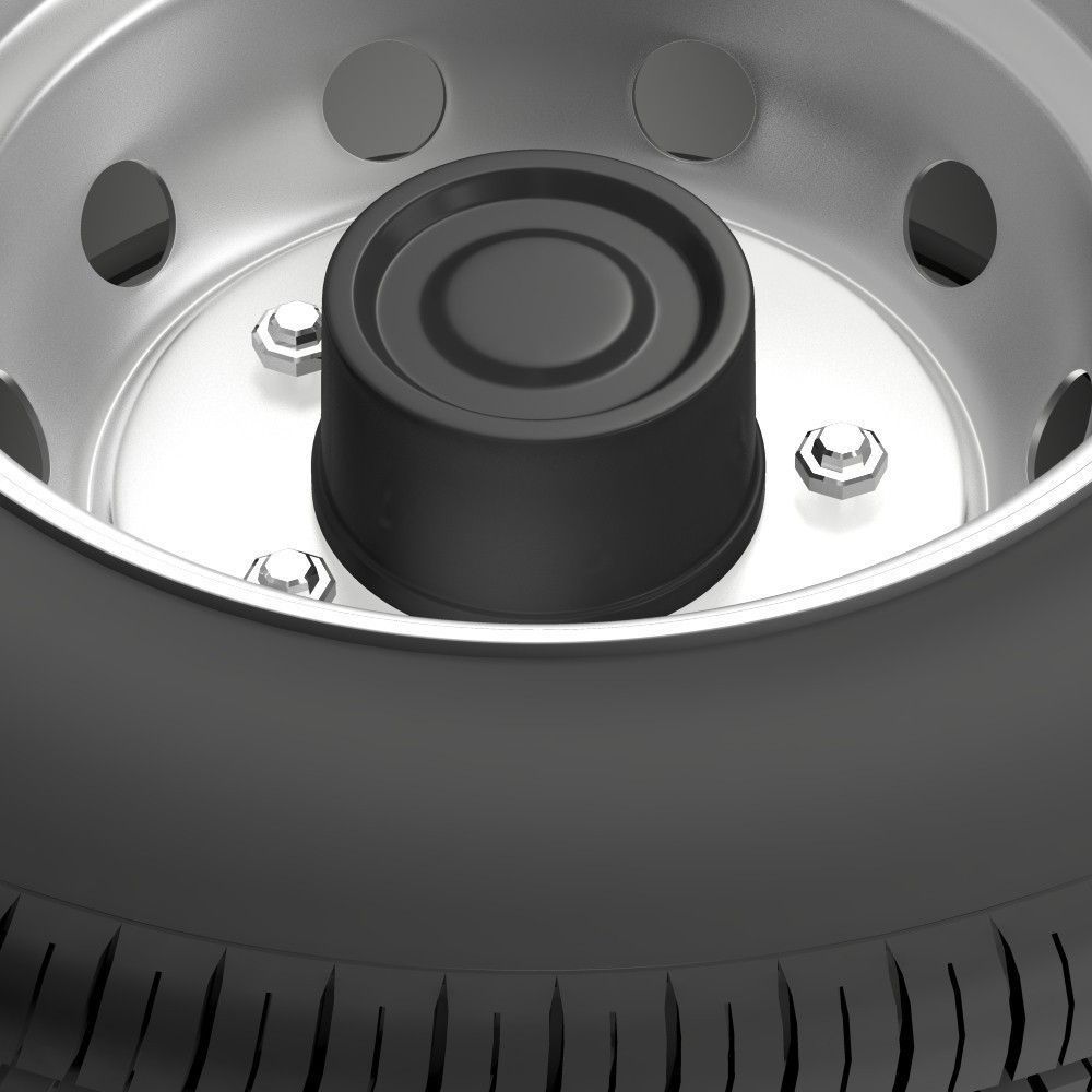 DongFeng Captain wheel2 3D model_3