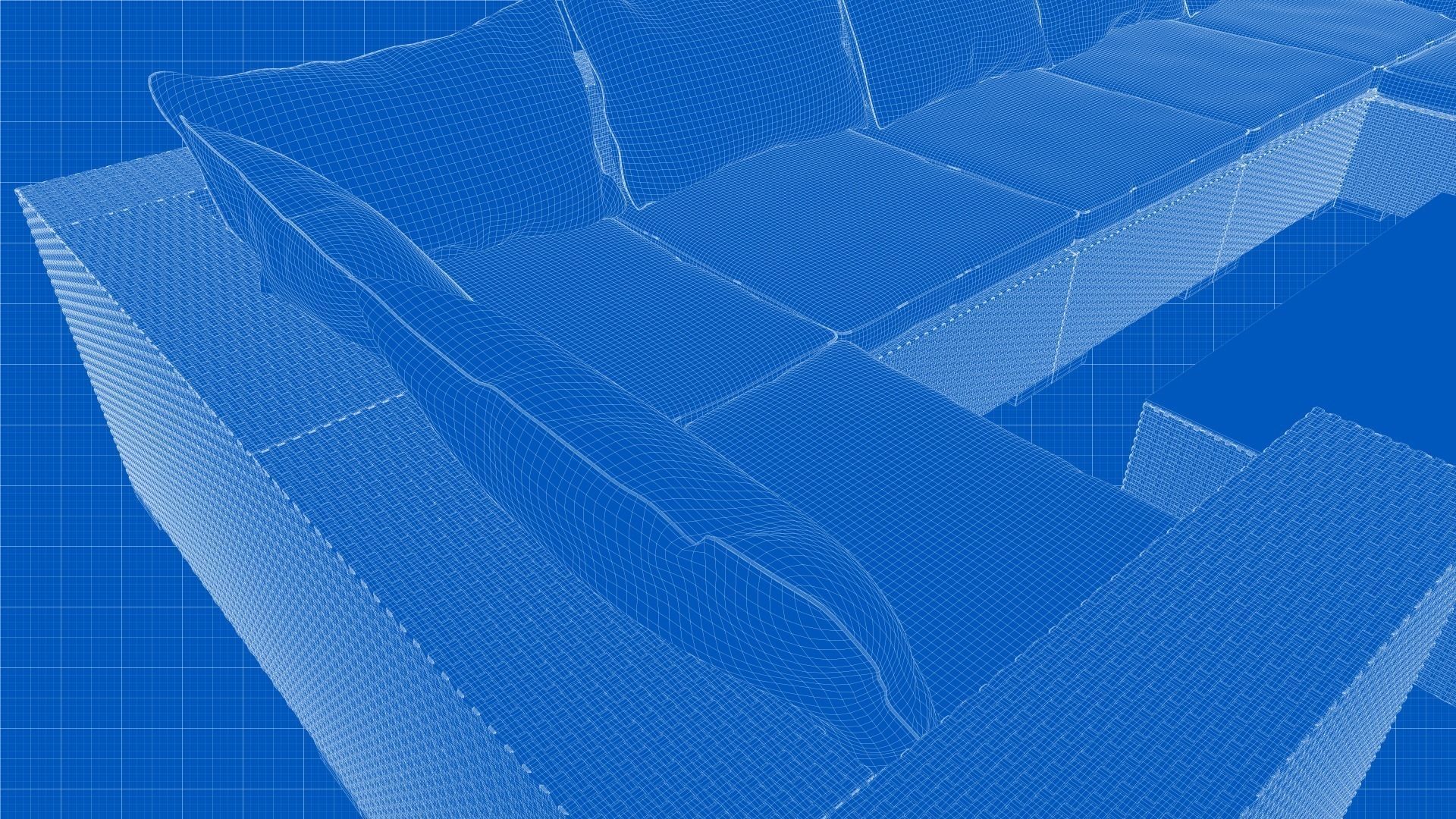 Exterior Sofa 3D model_9